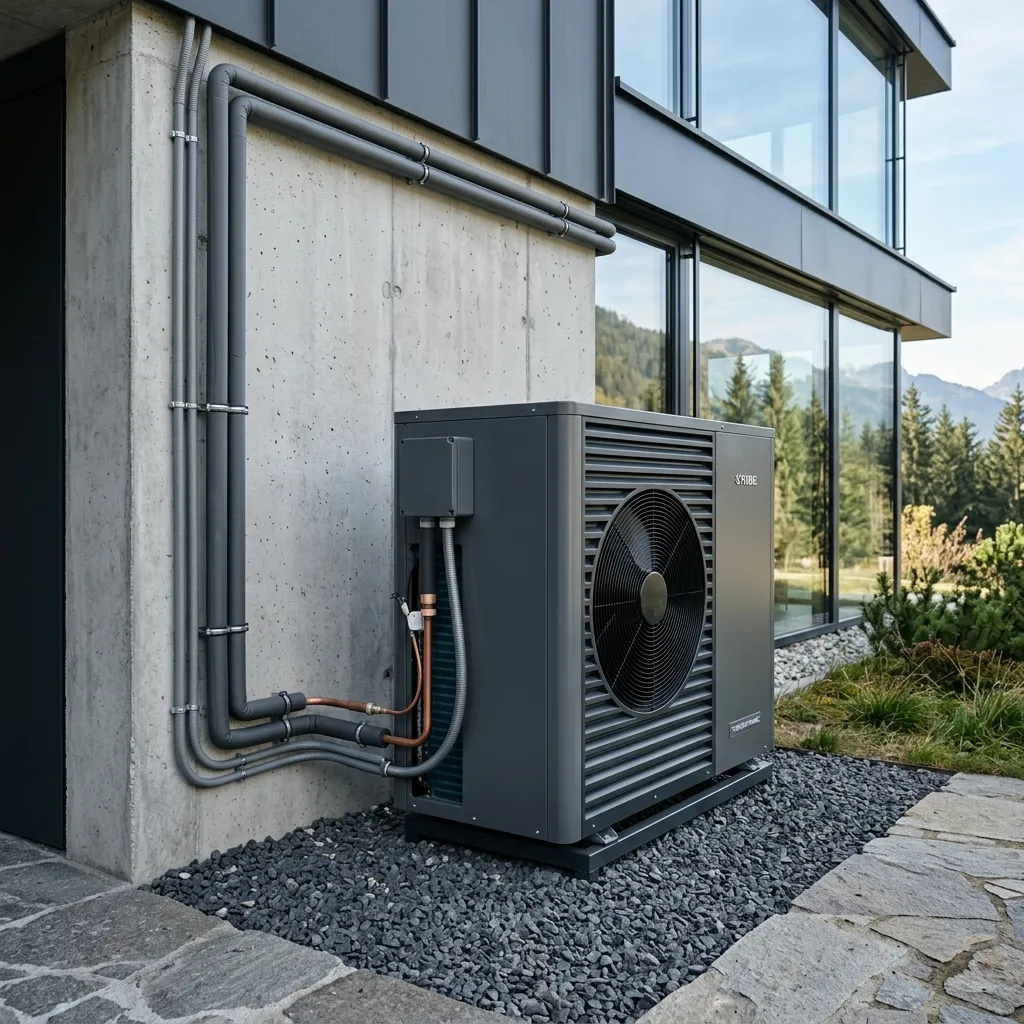 Advanced air-to-water heat pump integration by AMP
